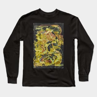 Swipe (Yellow) Long Sleeve T-Shirt